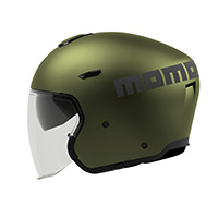 Casco Momodesign Aero 2206 Mono Verde Opaco