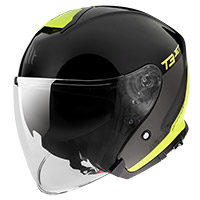 Casque Mt Helmets Thunder 3 Sv Jet Xpert C3 Jaune