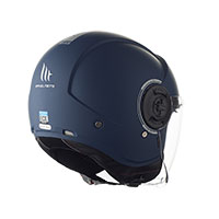 Casco Mt Helmets Viale SV S Solid A7 azul mate - 2