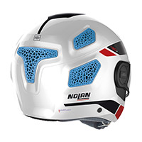 Casco Nolan N30-4 T Blazer Bianco Blu - img 2