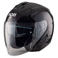 NOS NS 2 Jet Helmet negro
