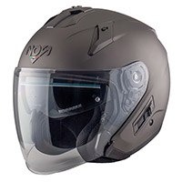 NOS NS 2 Jet Helmet titanio opaco