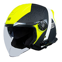 オリジン パリオ 2.0 BT ハイパー ヘルメット ブラック マット イエロー