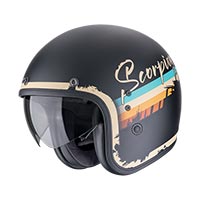 Scorpion Belfast Evo Adonis Helmet White Blue Red