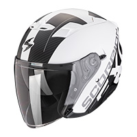 スコーピオン Exo 230 Qr ヘルメット ホワイト ブラック