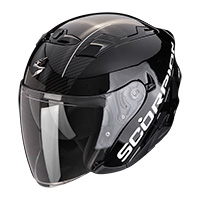 スコーピオン Exo 230 Qr ヘルメット ブラック シルバー
