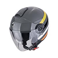 Casco Scorpion Exo City 2 Bee grigio giallo