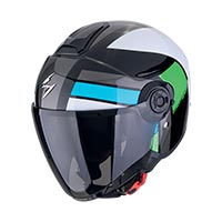 Casco Scorpion Exo City 2 Blur verde