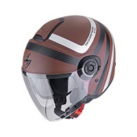 Scorpion Exo City 2 Riva Helmet Brown Matt