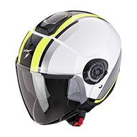 Scorpion Exo City 2 Vel Helmet White Yellow