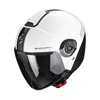 Scorpion Exo City 2 Carbo Helmet White Black
