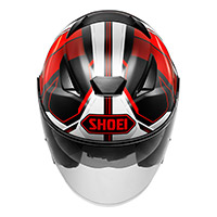 Shoei J-cruise 3 Whizzy Tc-1 Helmet Red - 3