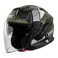 Shoei J-Cruise 3 Whizzy TC-10 Helm rot blau