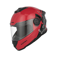 Casco Modular Acerbis Rider rojo negro