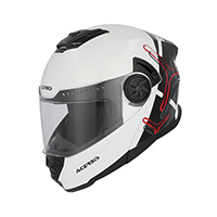 Acerbis Rider Modular Helmet White Black