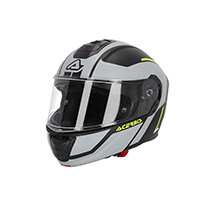 Acerbis Tdc 2206 Modular Helmet Grey Yellow - 2
