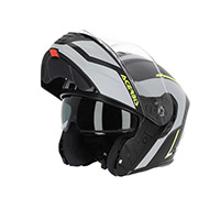 Acerbis TDC 2206 モジュラー ヘルメット グレー イエロー