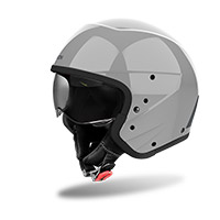 Casco Airoh J110 Color gris cemento brillo - 3