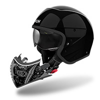 Airoh J110 Paesly Helmet Black Gloss