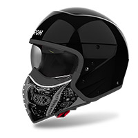 Airoh J110 Paesly ヘルメット ブラック グロス