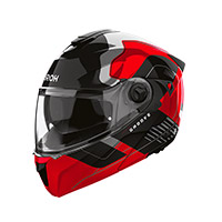 Casque Modulaire Airoh Specktre Groove rouge - 2