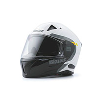 Blauer Naca Modular NM01A Helm weiß