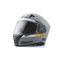 Blauer Naca Modular NM01B Helm weiß