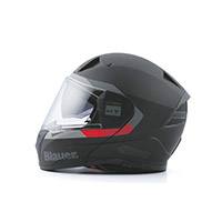 Casco Blauer Naca Modular NM01B negro mate - 2