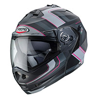 Caberg Duke 2 Tour Modular Helmet Pink Silver - 2