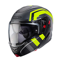 Caberg Horus X ロード ヘルメット ブラック イエロー フルオ - 2