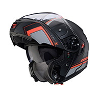 Casque Modulable Caberg Levo X Elite Rouge Fluo Mat