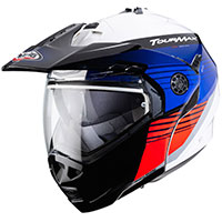 Caberg Tourmax Titan Modular Helmet Blue Red