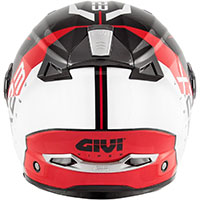 Givi X23 Sydney Viper Modular Helmet Black Red - 3