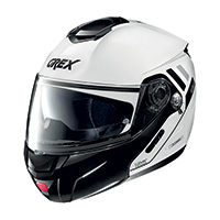 Grex G9.2 Offset N-com Modular Helmet White - 2