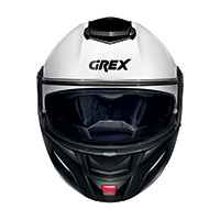 Grex G9.2 Offset N-com Modular Helmet White - 4
