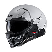 Hjc I20 Scraw Helmet White Black