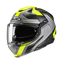 Casque Hjc F100 Bios Jaune