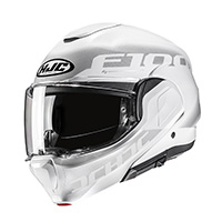 Casco Hjc F100 Hetal Bianco