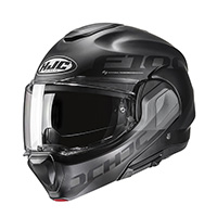 Casco HJC F100 Hetal negro