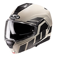 Hjc I100 Beis Modular Helmet Grey Black