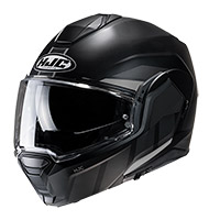 Hjc I100 Beis Modular Helmet Black