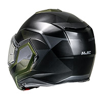 Hjc I100 Beston Modular Helmet Green Titanium - 2