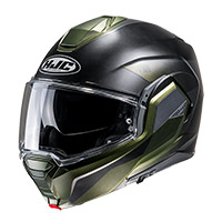 Hjc I100 Beston Modular Helmet Green Titanium