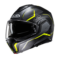 Hjc I100 Lorix Modular Helmet Yellow