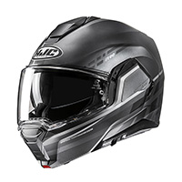 Casque Modulaire Hjc I100 Sysma Gris Mat