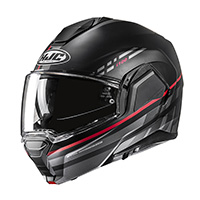 Casco Modular HJC i100 Sysma rojo opaco