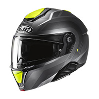 Casque Modulaire Hjc I91 Arven Jaune