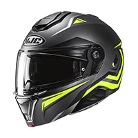 Hjc I91 Tricus Modular Helmet Yellow