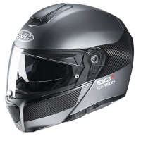 Hjc Rpha 90s Carbon Luve Modular Helmet Grey