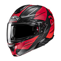 Hjc Rpha 91 Blat Helmet Red Matt